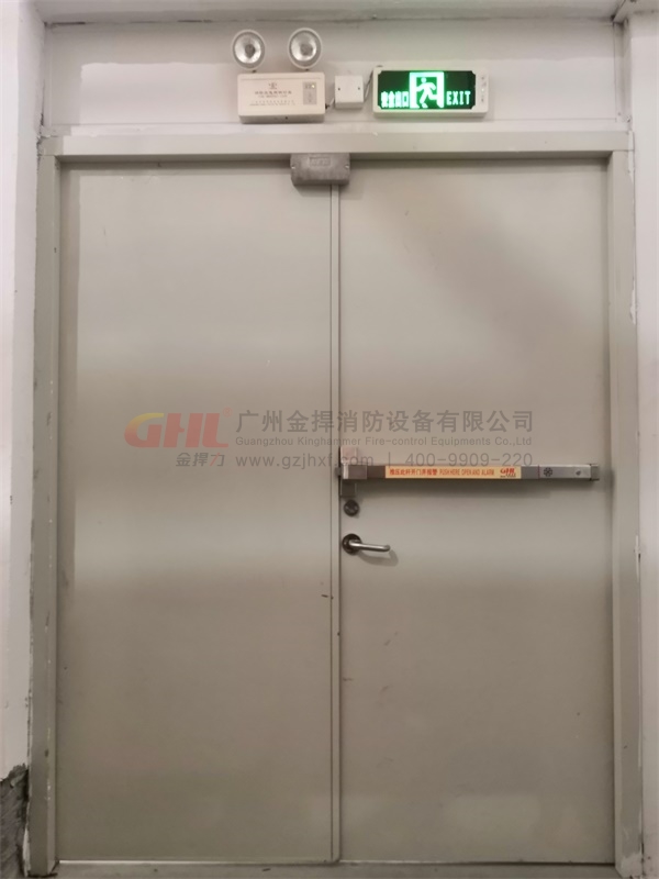 金捍力蜂鸣报警逃生门锁加双门器组合系统